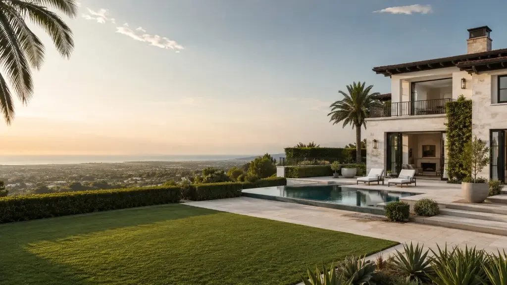 Luxury California estate representing jumbo loan territory