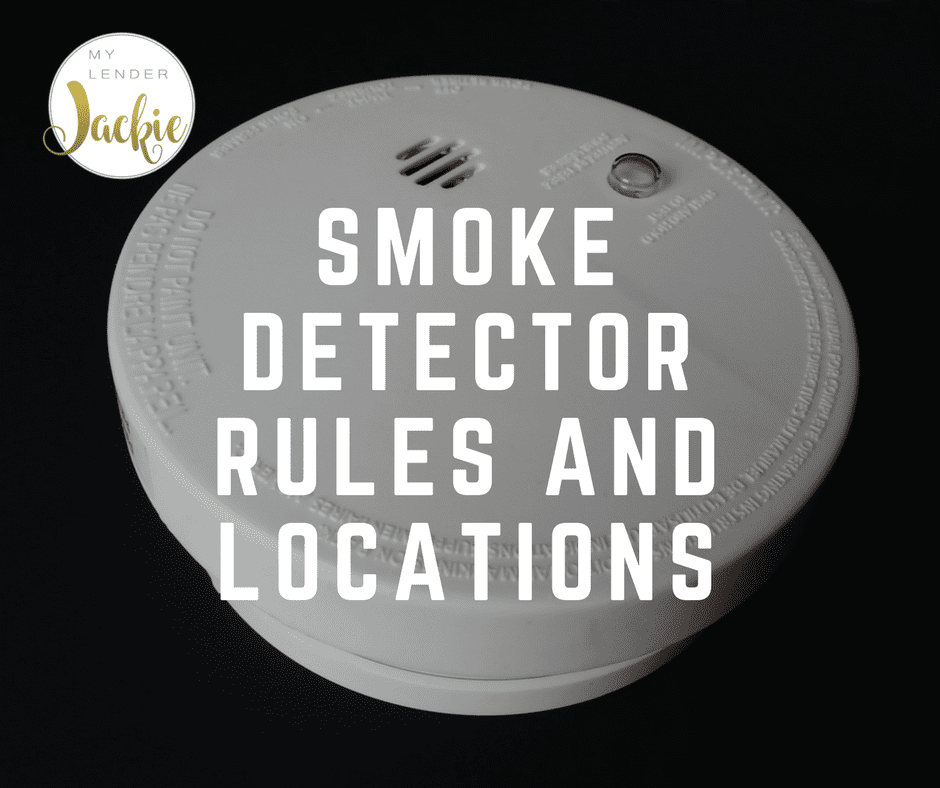 How many smoke detectors and CO detectors should a home have, and where should they be located in order to pass appraisal? This is a very common question and we've been getting a lot of them lately, specifically because homeowners may not understand what they need for an appraisal and because their home is not up to code, need to pay an additional $100-$200 for an appraiser to revisit the home once the proper detectors are in place. So, I thought I would do a post about where these detectors should be located in a home and how many so that you are prepared for the sale of a home or a refinance.How Many Smoke Detectors and CO Alarms Should a House Have? Smoke alarms and detectors must be approved by the California State Fire Marshal and are required in all residential properties. As of 2014, the fire marshal requires all battery-operated smoke alarms to contain a non-replaceable battery that lasts at least 10 years. And, we can see why right? When that beeping starts we just take out the battery rather than doing the responsible thing of buying a new one right away. As of 2015, all smoke detectors must display the date of manufacture, provide a place where the date of installation can be written and incorporate a hush feature (brilliant!). However, not all existing smoke alarms need to be replaced. Operable hardwired and battery-operated smoke alarms which were approved when they were installed don't need to be replaced immediately. This is only for new installations. When you have to replace an existing smoke alarm, the new one must meet all the requirements. Plus, if you already have a state fire marshal approved alarm system with smoke detectors installed, you don't need individual smoke alarms. But, an existing fire sprinkler system does not exempt a residential property owner from these installation requirements. A violation could incur a maximum fine of $200 for each offense. So it's important that you understand the rules and that your home is safe. As with any residential property, rentals also are required to have smoke alarms. Owners are required to install, maintain, and test the smoke detectors on the property regularly. Tenants should be responsible for notifying the owner if the smoke detector doesn't work. Where should they be placed? A smoke detector should be placed in every room, in hallways leading to bedrooms, and on every level of the home including the basement. They should be mounted on the ceiling 4 inches from the wall and not installed near drafty windows or vents. If you're unsure, your local fire department would be happy to talk to you about the proper placement in your home. It's important to test your smoke detector frequently. Simply hold down the test button once a month and dust off the alarm at least once a year. Dust and spider webs can read faulty results. What about carbon monoxide detectors? How Many Smoke Detectors and CO Alarms Should a House Have?Carbon monoxide is a gas produced from gas, oil, kerosene, wood, or charcoal. You can't see or smell carbon monoxide so it's extremely important to have an alarm in the house if you have propane or natural gas. In 2010, the carbon monoxide poisoning prevention act was signed into a law. It requires CO detectors in every dwelling intended for human occupancy. A CO detector is similar to a smoke detector, except that it is designed to detect carbon monoxide and produce an alarm. It can be battery-powered or plug into a wall outlet. If someone has a combination smoke alarm and CO detector, it must have its own sound warning the occupant that there is a CO leak. CO detectors are required to be installed consistent with building standards and should be centrally located outside of each separate sleeping area and in the immediate vicinity of all bedrooms. It should be at least 6 inches from all exterior walls and 3 feet from a supply or return vent. Again, if you are worried about the proper placement your local fire department would be happy to help or you can ask your appraiser before scheduling your appraisal appointment. One more item that is required for any California appraisal for a purchase or refinance, is for the hot water heater to have double earthquake straps securing it to the wall for safety. I hope this clears up some confusion, the last thing you want during a purchase or refinance appraisal, is to have to pay an appraiser to come out a second time, just to take pictures of items that should have been in the home for the first inspection! Just make sure you're covered the first time. If you are looking for a great smoke detector and carbon monoxide detector - I highly recommend the NEST products- They are awesome! Visit : https://nest.com/smoke-co-alarm/overview/ If you have further questions or need help with a refinance or purchase home loan, please contact me at www.mylenderjackie.com