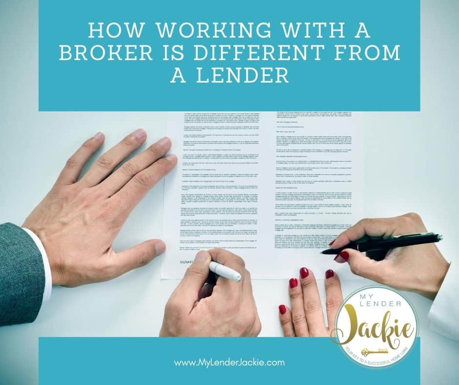 How Working with a Broker is Different from a Lender