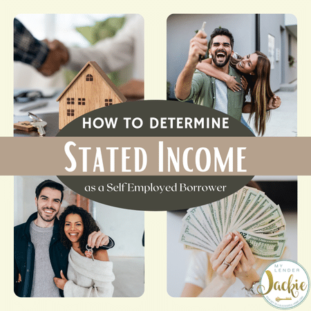 How to Determine Stated Income as a Self Employed Borrower