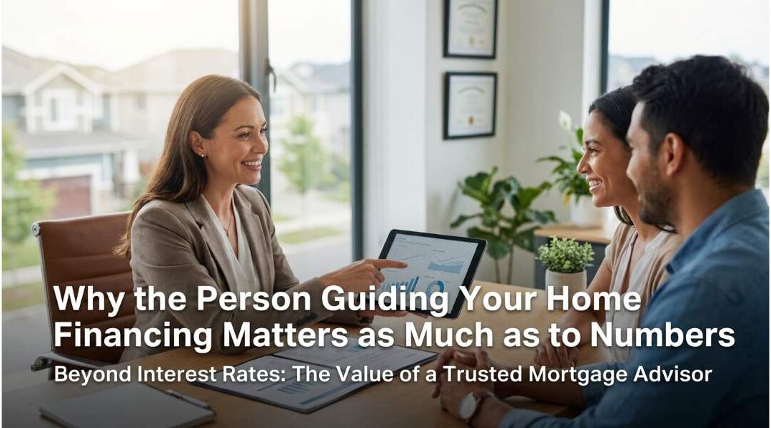 Why the Person Guiding Your Home Financing Matters as Much as the Numbers