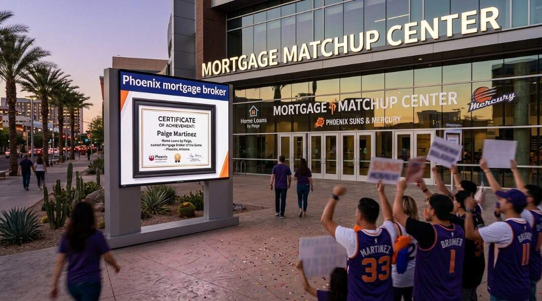 Paige Martinez Named Mortgage Broker of the Game: A Big Phoenix Moment for Home Loans by Paige